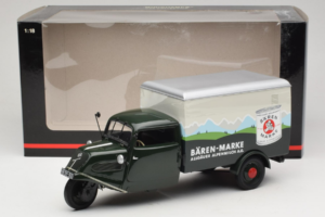 Tempo Hanseat Kastenwagen Baren Marken Minichamps 1:18 150099045 Métal Moulé — image 6 sur 6