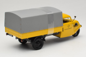 Tempo Hanseat Kastenwagen Deutsche Post Minichamps 1:18 TEMPO001 Métal Moulé — image 2 sur 6