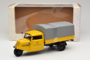 Tempo Hanseat Kastenwagen Deutsche Post Minichamps 1:18 TEMPO001 Métal Moulé — image 6 sur 6
