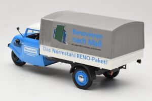 Tempo Hanseat Normstagl Bleu Minichamps 1:18 TMP001 Métal Moulé — image 7 sur 8