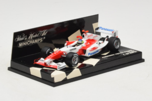 Toyota TF104 Panasonic #16 C. da Matta Panasonic Toyota Racing 2004 Minichamps 1:43 400040016 Métal Moulé — image 2 sur 5
