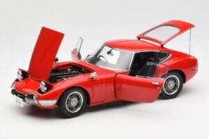Toyota 2000 GT Rouge AUTOart 1:18 78741 Métal Moulé — image 2 sur 8