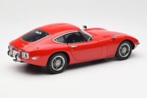 Toyota 2000 GT Rouge AUTOart 1:18 78741 Métal Moulé — image 3 sur 8
