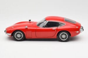 Toyota 2000 GT Rouge AUTOart 1:18 78741 Métal Moulé — image 4 sur 8