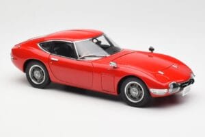 Toyota 2000 GT Rouge AUTOart 1:18 78741 Métal Moulé — image 6 sur 8