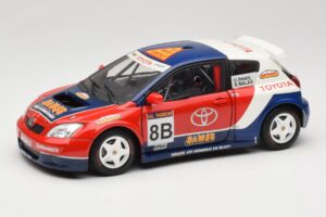 Toyota Auris WRC #8 Panis / Balas WRC 2003 Solido 1:18 90598 Métal Moulé
