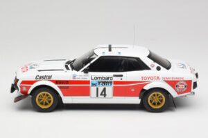 Toyota Celica 2000 GT RA21 #14 P-I. Walfridson RAC Rally 1977 IXO 1:18 18RMC189B Métal Moulé — image 3 sur 6