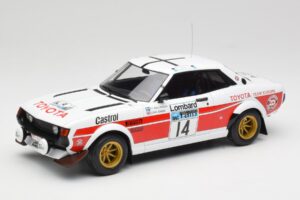 Toyota Celica 2000 GT RA21 #14 P-I. Walfridson RAC Rally 1977 IXO 1:18 18RMC189B Métal Moulé