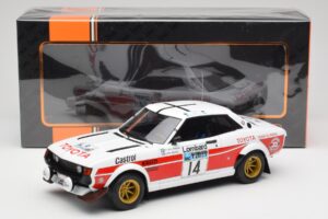 Toyota Celica 2000 GT RA21 #14 P-I. Walfridson RAC Rally 1977 IXO 1:18 18RMC189B Métal Moulé — image 6 sur 6