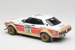 Toyota Celica 2000 GT RA21 #18 J-L. Therier RAC Rally 1977 IXO 1:18 18RMC189C Métal Moulé — image 5 sur 6