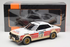 Toyota Celica 2000 GT RA21 #18 J-L. Therier RAC Rally 1977 IXO 1:18 18RMC189C Métal Moulé — image 6 sur 6