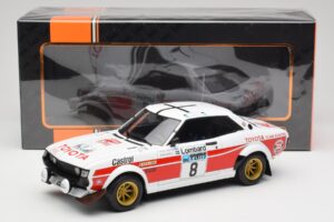 Toyota Celica 2000 GT RA21 #8 H. Mikkola / A. Hertz RAC Rally 1977 IXO 1:18 18RMC189A Métal Moulé — image 6 sur 6