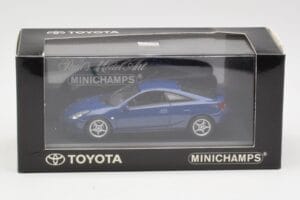 Toyota Celica T200 Bleu Foncé Minichamps 1:43 TOYOTA006 Métal Moulé — image 4 sur 4