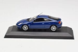 Toyota Celica T200 Bleu Foncé Minichamps 1:43 TOYOTA006 Métal Moulé