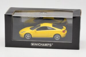 Toyota Celica T230 Jaune Minichamps 1:43 430168924 Métal Moulé — image 4 sur 4