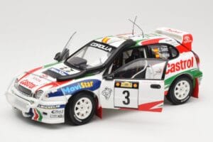 Toyota Corolla WRC #3 C. Sainz / L. Moya Safari Rally 1999 AUTOart 1:18 89982 Métal Moulé — image 2 sur 8
