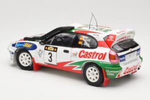 Toyota Corolla WRC #3 C. Sainz / L. Moya Safari Rally 1999 AUTOart 1:18 89982 Métal Moulé — image 7 sur 8