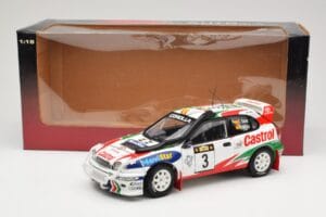 Toyota Corolla WRC #3 C. Sainz / L. Moya Safari Rally 1999 AUTOart 1:18 89982 Métal Moulé — image 8 sur 8