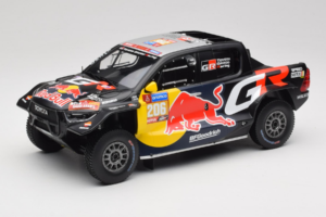Toyota GR DKR Hilux Evo #206 L. Moraes / A. Monleon Rally Dakar 2024 IXO 1:18 18RMC238A Métal Moulé