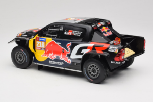 Toyota GR DKR Hilux Evo #216 S. Quintero / D. Zenz Rally Dakar 2024 IXO 1:18 18RMC238B Métal Moulé — image 5 sur 6