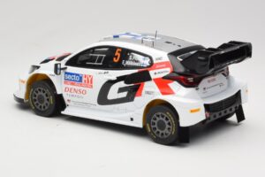 Toyota GR Yaris Rally1 #5 Toyota Gazoo Racing WRT S. Pajari / E. Malkonen Rally Finland 2024 IXO 1:18 18RMC217 Métal Moulé — image 5 sur 6