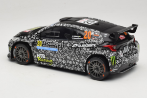 Toyota GR Yaris Rally2 #20 O. Solberg / E. Edmondson Rally Monte Carlo 2025 IXO 1:18 18RMC232 Métal Moulé — image 5 sur 6
