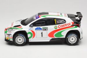 Toyota GR Yaris Rally2 #1 C. Ingram / R. Whittock Voyonic Grampian Forest Rally 2024 IXO 1:18 18RMC213 Métal Moulé — image 3 sur 6