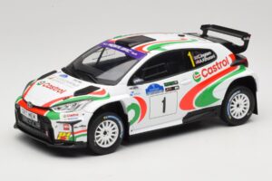 Toyota GR Yaris Rally2 #1 C. Ingram / R. Whittock Voyonic Grampian Forest Rally 2024 IXO 1:18 18RMC213 Métal Moulé