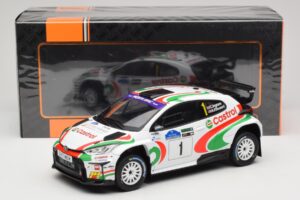 Toyota GR Yaris Rally2 #1 C. Ingram / R. Whittock Voyonic Grampian Forest Rally 2024 IXO 1:18 18RMC213 Métal Moulé — image 6 sur 6