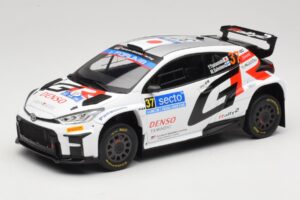 Toyota GR Yaris Rally2 #37 Y. Yamamoto Rally Finland 2024 IXO 1:18 18RMC212A Métal Moulé