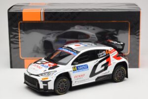 Toyota GR Yaris Rally2 #44 H. Kogure Rally Finland 2024 IXO 1:18 18RMC212B Métal Moulé — image 6 sur 6