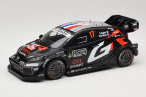 Toyota GR Yaris WRC #17 S. Ogier / V. Landais Rally Monte Carlo Winner 2025 IXO 1:18 18RMC229A Métal Moulé