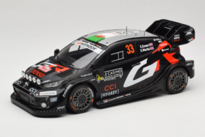 Toyota GR Yaris WRC #33 E. Evans / S. Martin Rally Monte Carlo 2025 IXO 1:18 18RMC229B Métal Moulé