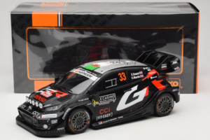 Toyota GR Yaris WRC #33 E. Evans / S. Martin Rally Monte Carlo 2025 IXO 1:18 18RMC229B Métal Moulé — image 6 sur 6