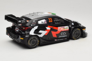Toyota GR Yaris Rally1 #33 E. Evans / S. Martin Rally Japan Winner 2024 IXO 1:18 18RMC227 Métal Moulé — image 2 sur 6