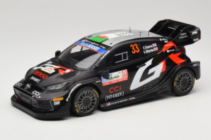 Toyota GR Yaris Rally1 #33 E. Evans / S. Martin Rally Japan Winner 2024 IXO 1:18 18RMC227 Métal Moulé