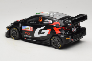 Toyota GR Yaris Rally1 #33 E. Evans / S. Martin Rally Japan Winner 2024 IXO 1:18 18RMC227 Métal Moulé — image 5 sur 6