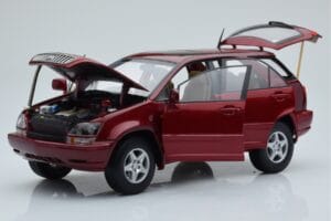 Toyota Harrier Rouge Métallisé AUTOart 1:18 70035 Métal Moulé — image 2 sur 8