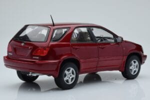 Toyota Harrier Rouge Métallisé AUTOart 1:18 70035 Métal Moulé — image 3 sur 8