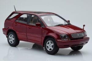 Toyota Harrier Rouge Métallisé AUTOart 1:18 70035 Métal Moulé — image 6 sur 8