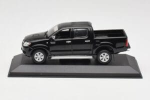 Toyota Hilux Noir Minichamps 1:43 400166662 Métal Moulé