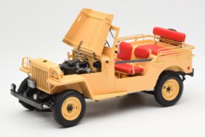 Toyota Land Cruiser BJ Beige Kyosho 1:18 08959BE Métal Moulé — image 2 sur 8
