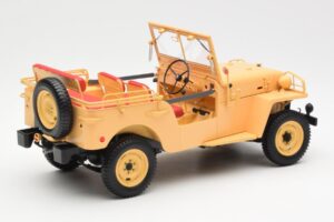 Toyota Land Cruiser BJ Beige Kyosho 1:18 08959BE Métal Moulé — image 3 sur 8