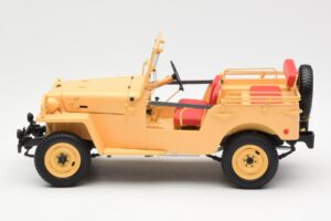 Toyota Land Cruiser BJ Beige Kyosho 1:18 08959BE Métal Moulé — image 4 sur 8