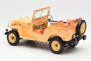 Toyota Land Cruiser BJ Beige Kyosho 1:18 08959BE Métal Moulé — image 7 sur 8