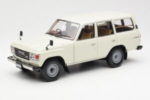 Toyota Land Cruiser J60 Blanc Kyosho 1:18 08956W Métal Moulé