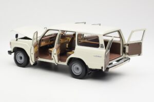 Toyota Land Cruiser J60 Blanc Kyosho 1:18 08956W Métal Moulé — image 5 sur 8