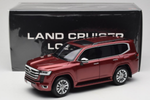 Toyota Land Cruiser LC300 ZX Rouge LCD 1:18 LCD18013-ZX-RE Métal Moulé — image 8 sur 8