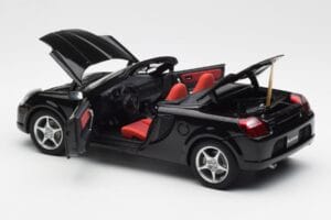 Toyota MR2 Spyder W30 Noir LHD AUTOart 1:18 78714 Métal Moulé — image 5 sur 8