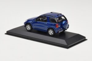Toyota RAV4 Bleu Foncé Intérieur Gris Minichamps 1:43 433166004 Métal Moulé — image 3 sur 4